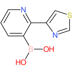 2-(thiazol-4-yl)pyridine-3-boronic acid