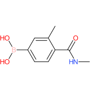 (3-methyl-4-(methylcarbamoyl)phenyl)boronic acid
