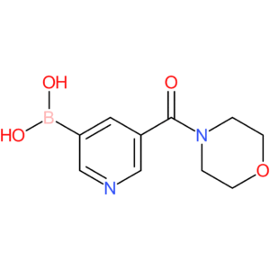 5-(morpholine-4-carbonyl)pyridin-3-ylboronic acid
