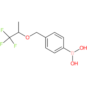 (4-([(1,1,1-trifluoropropan-2-yl)oxy]methyl)phenyl)boronic acid