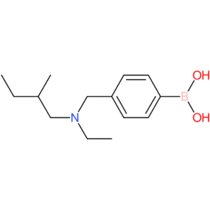(4-([ethyl(2-methylbutyl)amino]methyl)phenyl)boronic acid