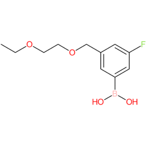 (3-[(2-ethoxyethoxy)methyl]-5-fluorophenyl)boronic acid