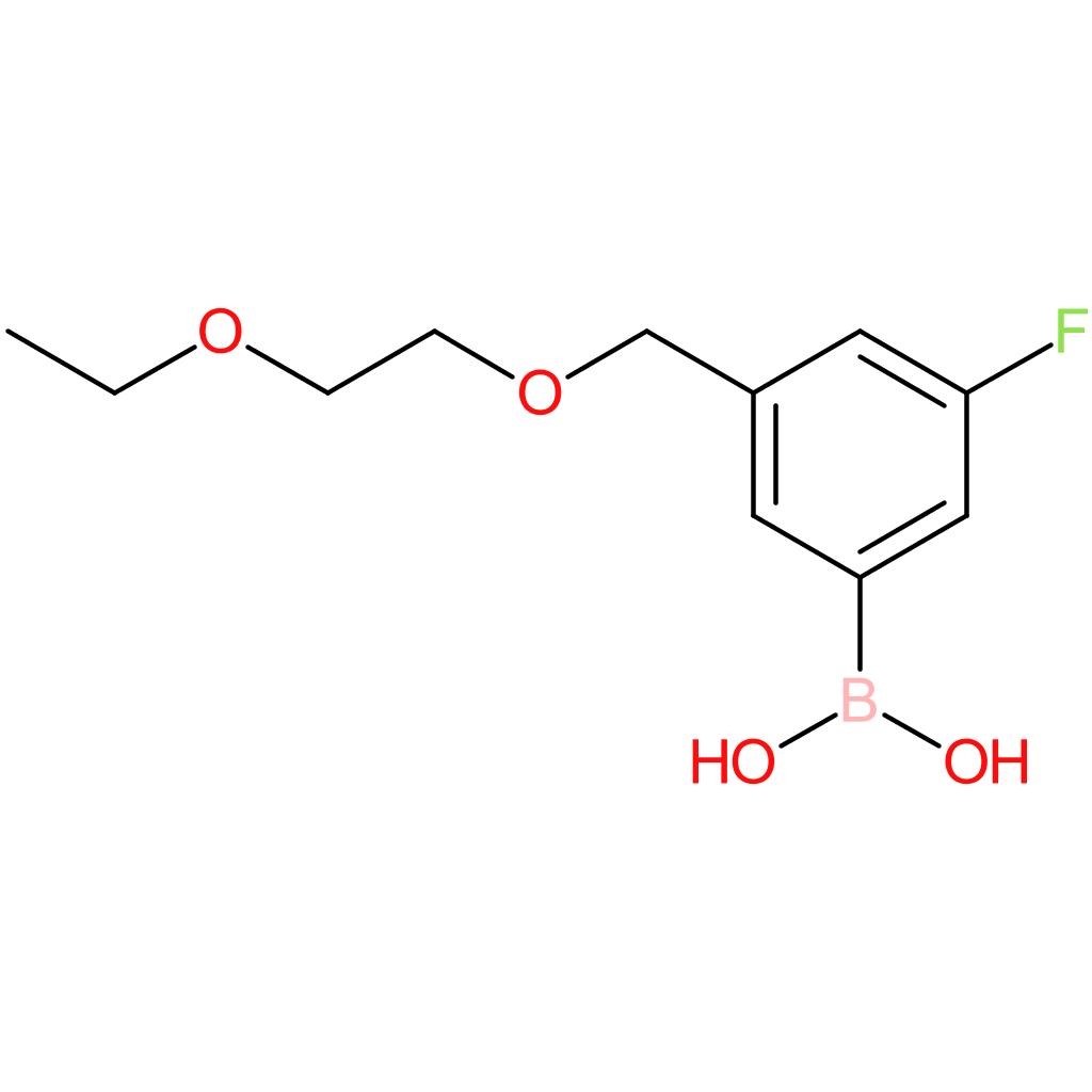 (3-[(2-ethoxyethoxy)methyl]-5-fluorophenyl)boronic acid
