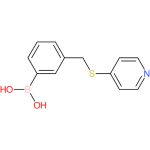 (3-[(pyridin-4-ylsulfanyl)methyl]phenyl)boronic acid