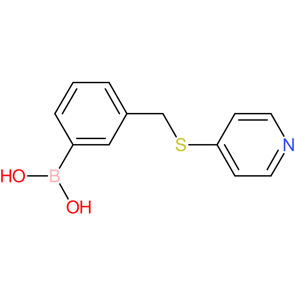 (3-[(pyridin-4-ylsulfanyl)methyl]phenyl)boronic acid