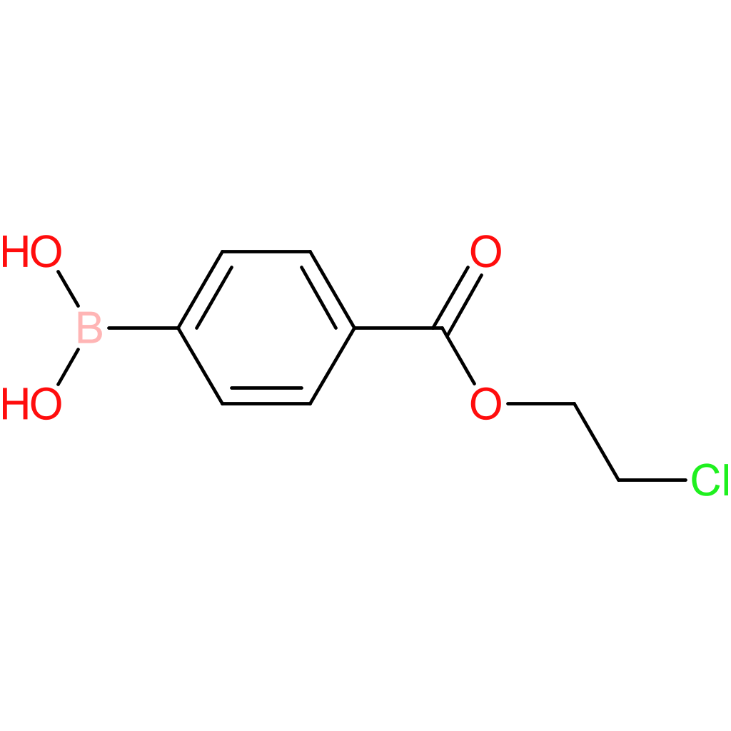 4-(2-chloroethoxycarbonyl)-phenylboronic acid