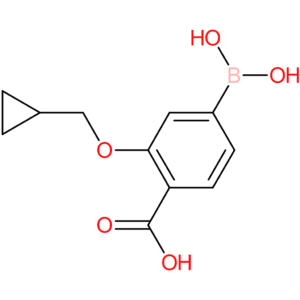 4-borono-2-(cyclopropylmethoxy)benzoic acid
