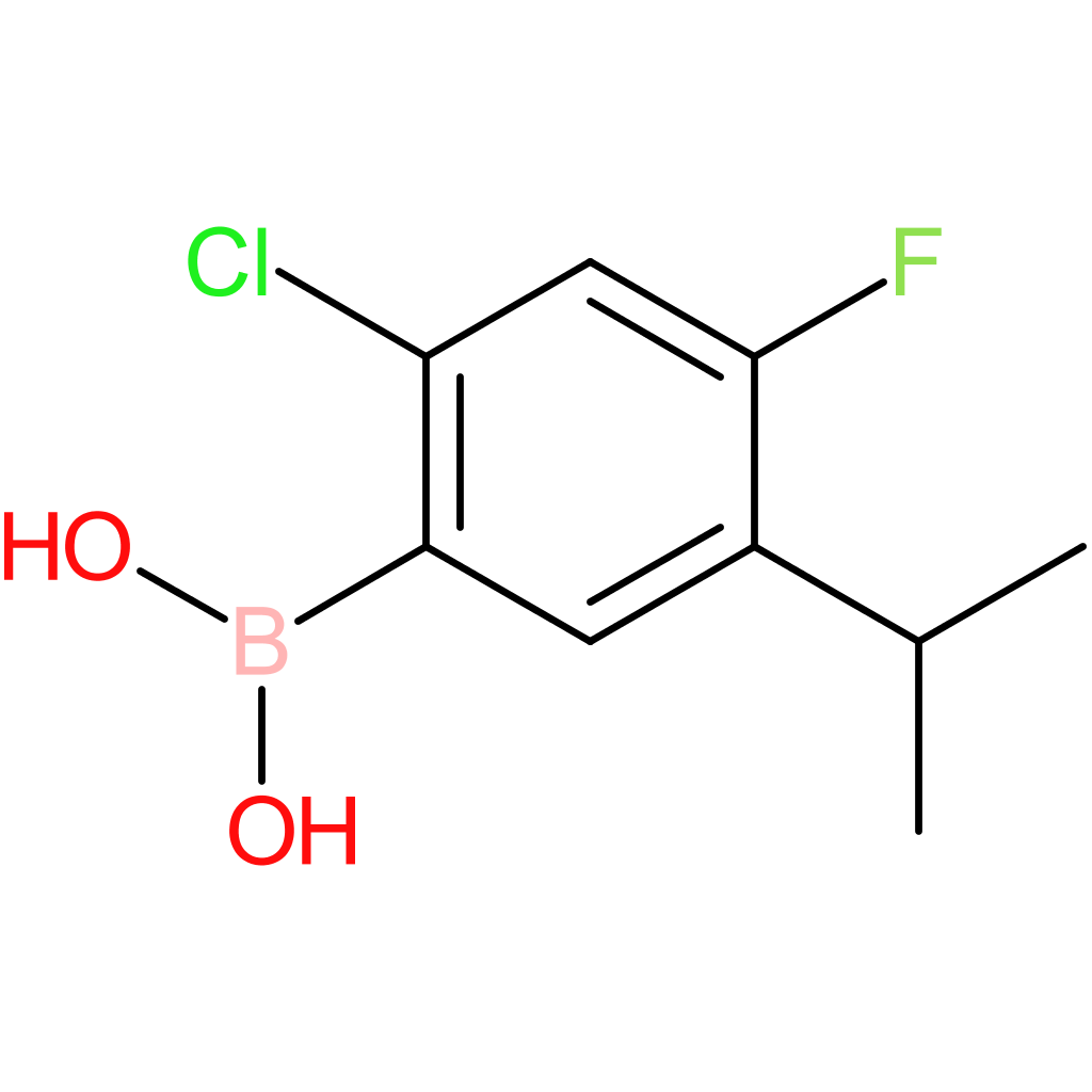 (2-chloro-4-fluoro-5-isopropylphenyl)boronic acid