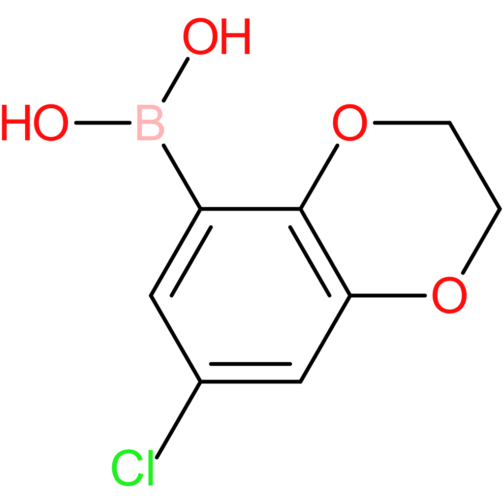 (7-chloro-2,3-dihydro-1,4-benzodioxin-5-yl)boronic acid