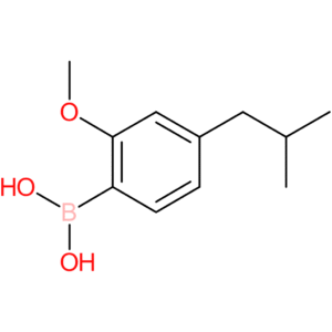 4-isobutyl-2-methoxyphenylboronic acid