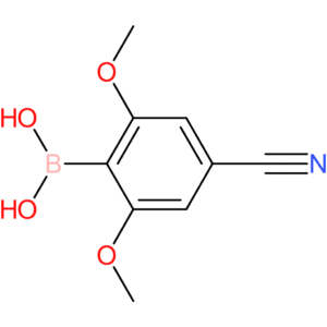 (4-cyano-2,6-dimethoxyphenyl)boronic acid