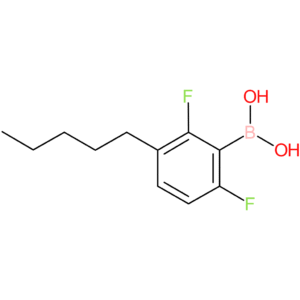 boronic acid, (2,6-difluoro-3-pentylphenyl)-