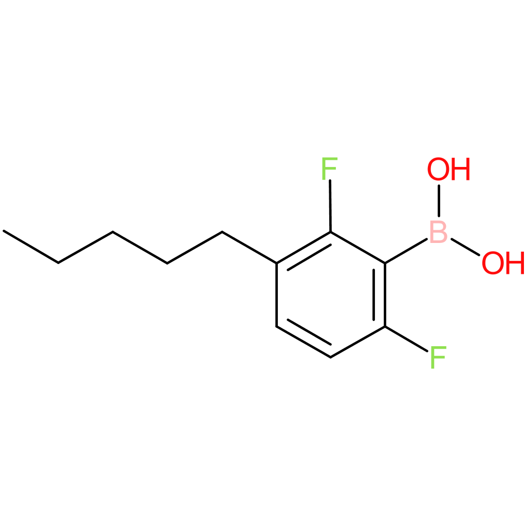 boronic acid, (2,6-difluoro-3-pentylphenyl)-