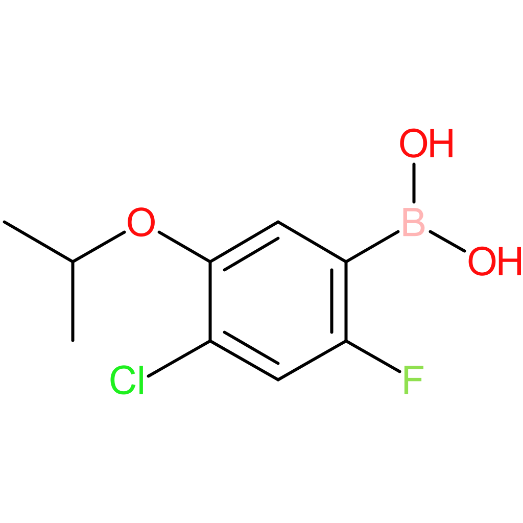 boronic acid, [4-chloro-2-fluoro-5-(1-methylethoxy)phenyl]-