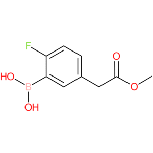 (2-fluoro-5-(2-methoxy-2-oxoethyl)phenyl)boronic acid
