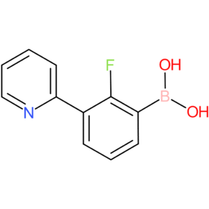 boronic acid, [2-fluoro-3-(2-pyridinyl)phenyl]-