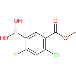 benzoic acid, 5-borono-2-chloro-4-fluoro-, 1-methyl ester