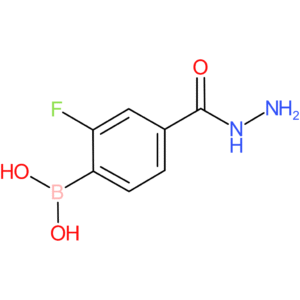 benzoic acid, 4-borono-3-fluoro-, 1-hydrazide
