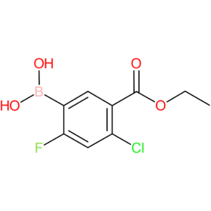 benzoic acid, 5-borono-2-chloro-4-fluoro-, 1-ethyl ester