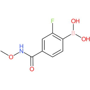boronic acid, [2-fluoro-4-[(methoxyamino)carbonyl]phenyl]-