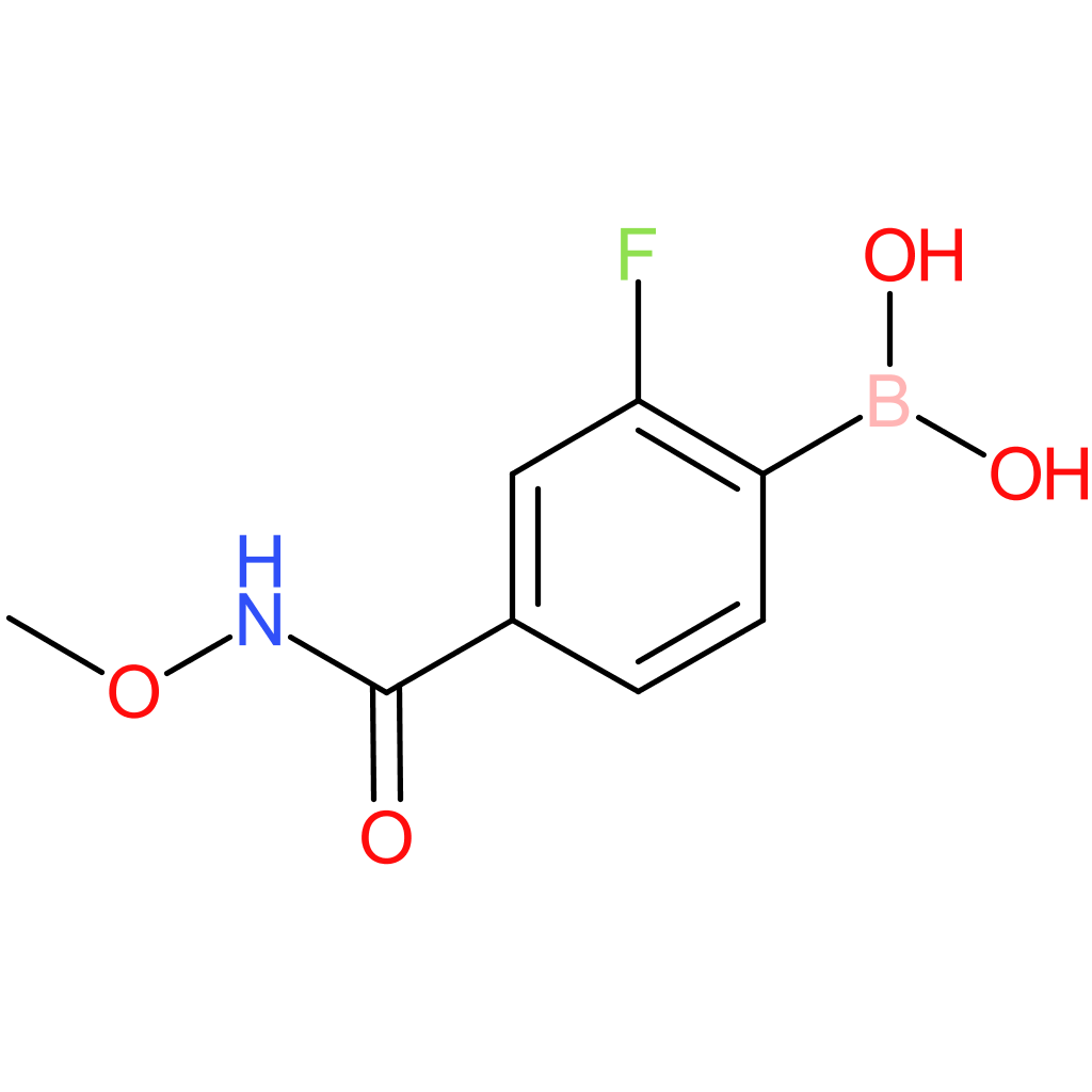 boronic acid, [2-fluoro-4-[(methoxyamino)carbonyl]phenyl]-