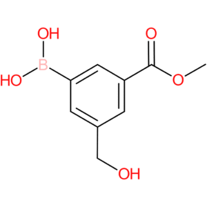 benzoic acid, 3-borono-5-(hydroxymethyl)-, 1-methyl ester