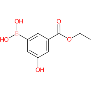 benzoic acid, 3-borono-5-hydroxy-, 1-ethyl ester