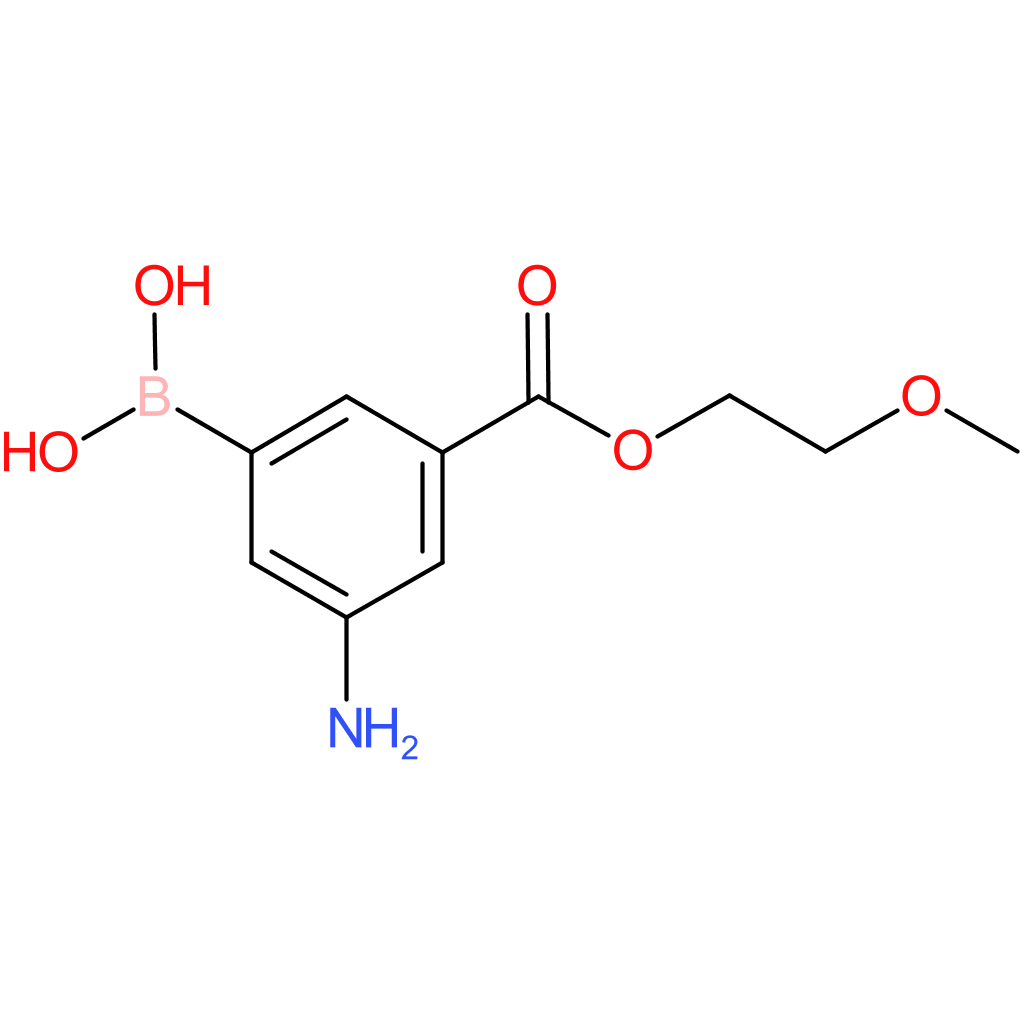 benzoic acid, 3-amino-5-borono-, 1-(2-methoxyethyl) ester