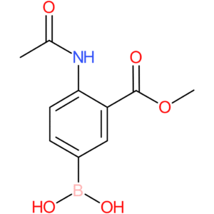 benzoic acid, 2-(acetylamino)-5-borono-, 1-methyl ester