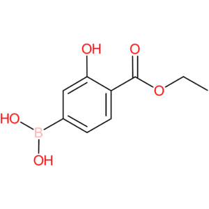 benzoic acid, 4-borono-2-hydroxy-, 1-ethyl ester