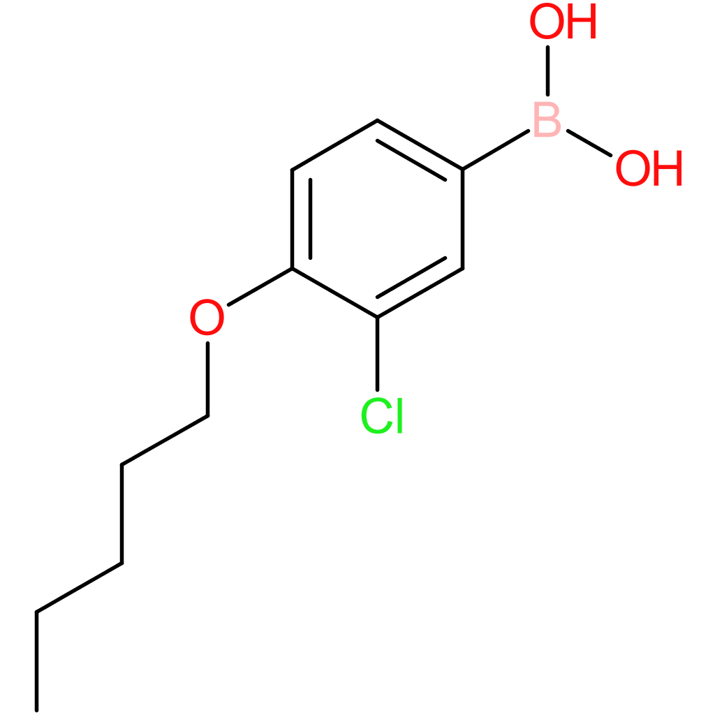 boronic acid, [3-chloro-4-(pentyloxy)phenyl]-