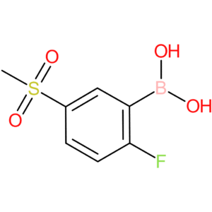 2-fluoro-5-(methylsulfonyl)phenylboronic acid