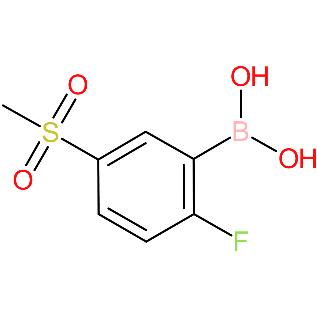 2-fluoro-5-(methylsulfonyl)phenylboronic acid