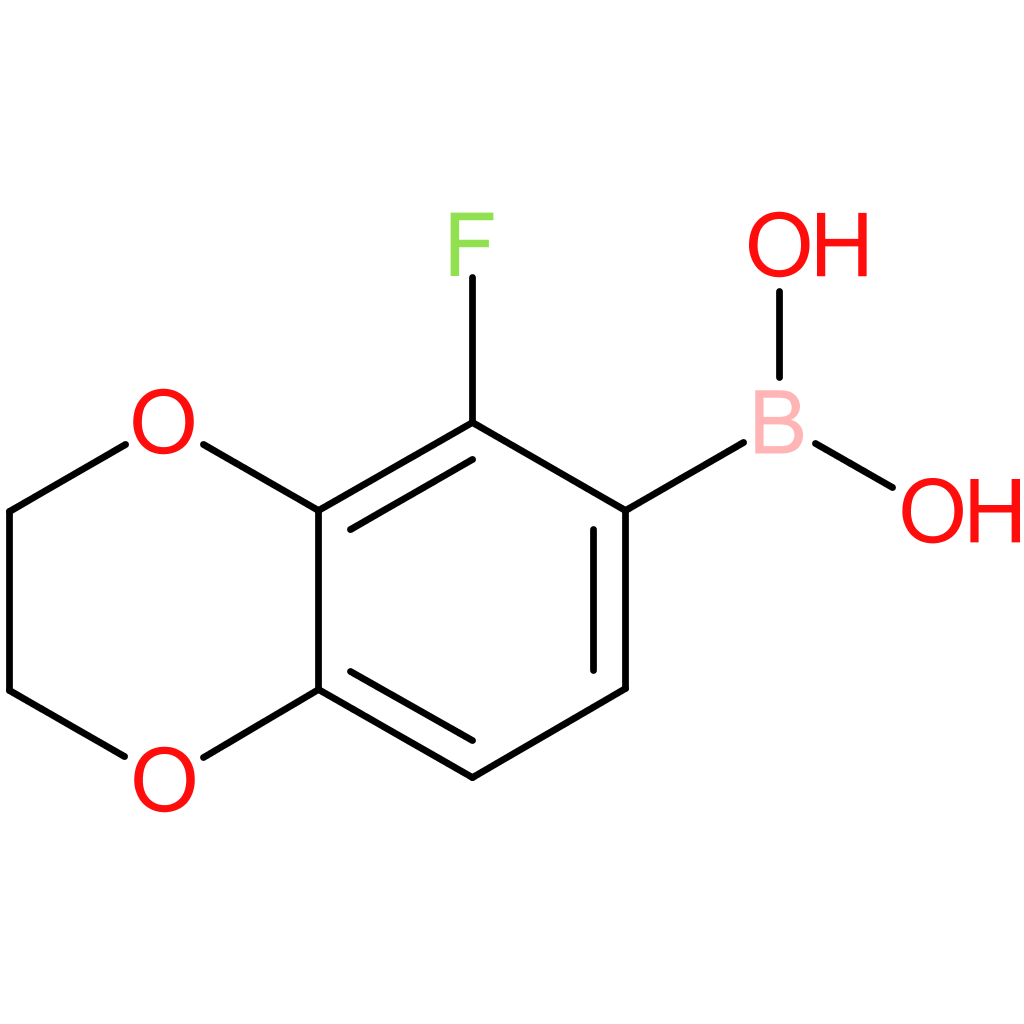 (5-fluoro-2,3-dihydro-1,4-benzodioxin-6-yl)boronic acid