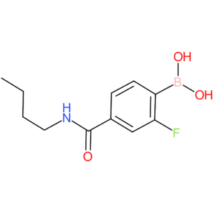 b-[4-[(butylamino)carbonyl]-2-fluorophenyl]-boronic acid