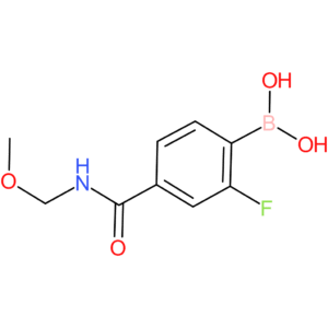 b-[2-fluoro-4-[(methoxymethylamino)carbonyl]phenyl]-boronic acid