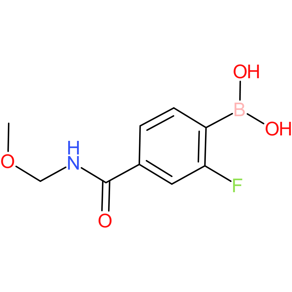 b-[2-fluoro-4-[(methoxymethylamino)carbonyl]phenyl]-boronic acid