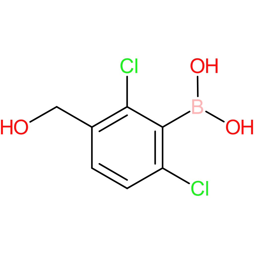 b-[2,6-dichloro-3-(hydroxymethyl)phenyl]-boronic acid