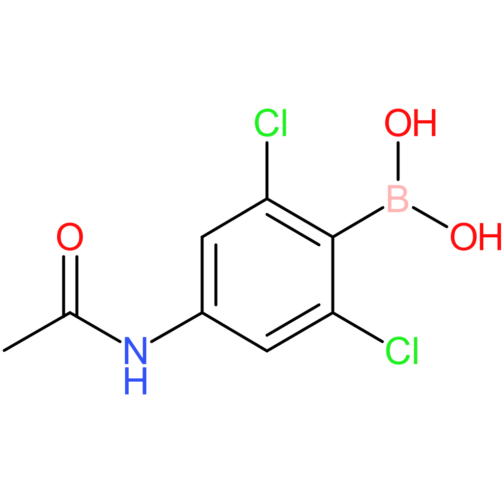 b-[4-(acetylamino)-2,6-dichlorophenyl]-boronic acid