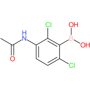 b-[3-(acetylamino)-2,6-dichlorophenyl]-boronic acid