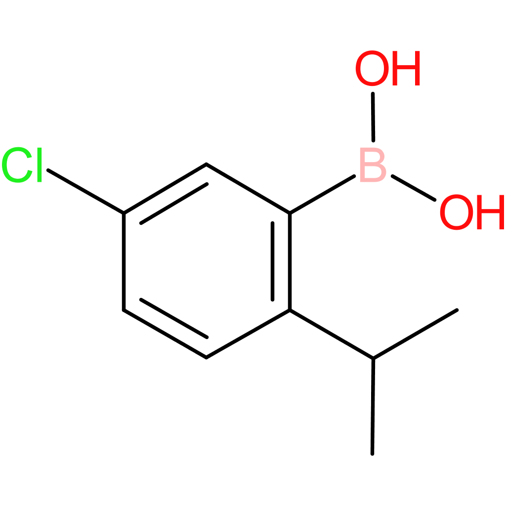 b-[5-chloro-2-(1-methylethyl)phenyl]-boronic acid