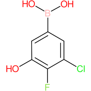 (3-chloro-4-fluoro-5-hydroxyphenyl)boronic acid