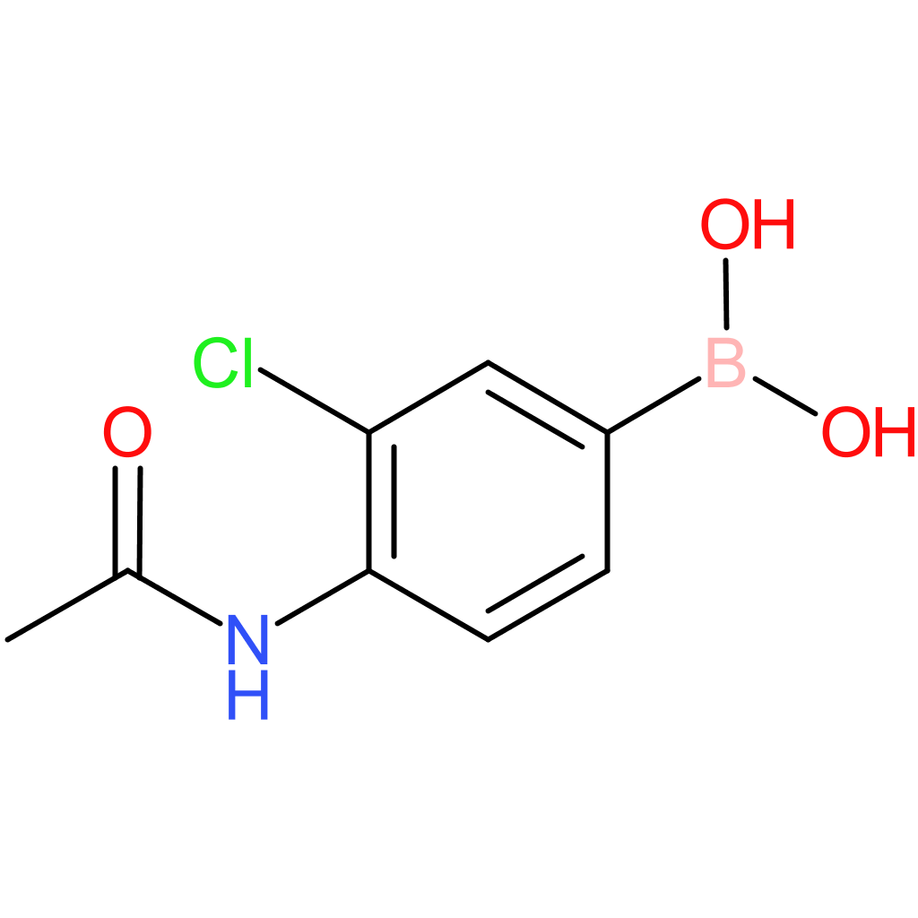 (3-chloro-4-acetamidophenyl)boronic acid
