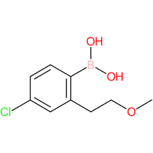b-[4-chloro-2-(2-methoxyethyl)phenyl]-boronic acid