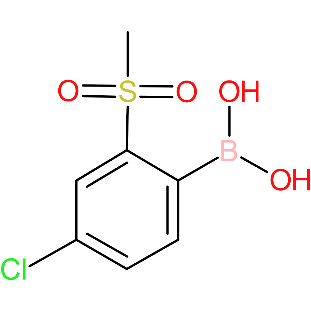 (4-chloro-2-methanesulfonylphenyl)boronic acid