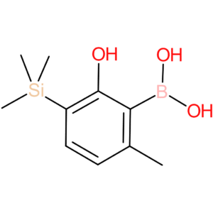 b-[2-hydroxy-5-methyl-3-(trimethylsilyl)phenyl]-boronic acid