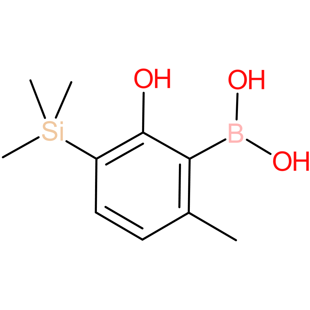 b-[2-hydroxy-5-methyl-3-(trimethylsilyl)phenyl]-boronic acid