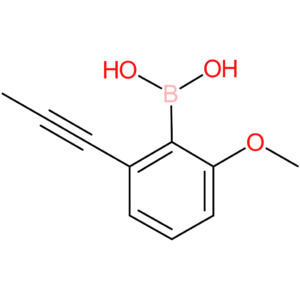 b-[2-methoxy-6-(1-propyn-1-yl)phenyl]-boronic acid
