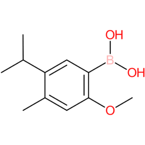 b-[2-methoxy-4-methyl-5-(1-methylethyl)phenyl]-boronic acid