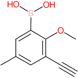 (3-ethynyl-2-methoxy-5-methylphenyl)boronic acid